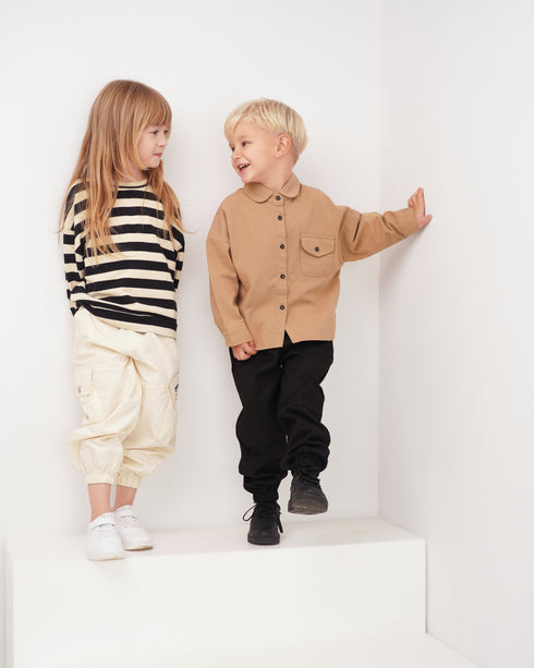 PANTALON DENIM NEGRU